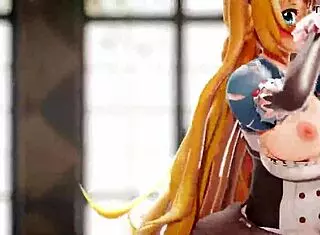 MMD R18 Princess Connect Intense Action