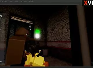 Chika From FNAF Gets Intense Monster Cock Fuck in Roblox Studio by Reshak