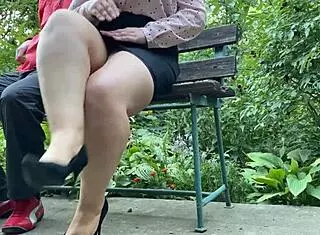 Mature Milf Soaks Panties for Pervert Son-in-Law