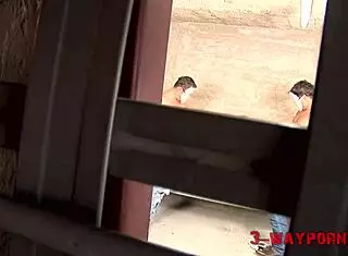 i'm in a friday the 13th threesome in the woods cabn