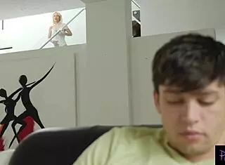 Laura Bentley Drains Her Stepson's Cock When Hubby Leaves