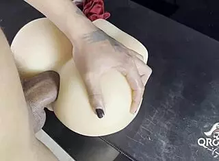 behind the scenes in sao paulo, testing a brazilian sex doll with masturbation and toys