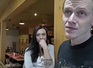 stranger offers cash for passionate sex in the bar! 😏