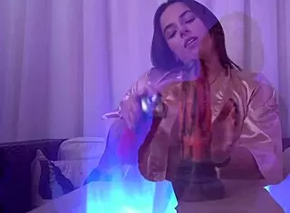 Sexy Nataly dreams of fucking a huge dildo