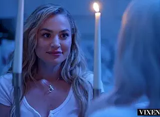 Skye and Blake Scissor Intensely