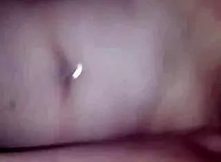 blonde with big tits deepthroats small cock while riding suggestively at home