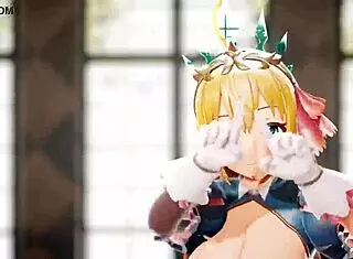 MMD R18 Princess Connect Intense Action