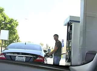 Watch this black-haired beauty in heels getting pounded hard?