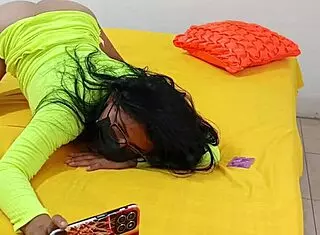 Stepmom craves detonation by two massive cocks in roleplay