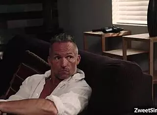 Seductive Babe Whitney Wright Charms Older Guy For Money Fuck!