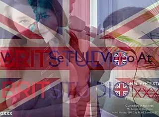 Hot British Alt Student Plays With Pussy In Costume