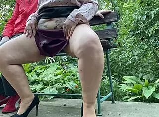 Mature Milf Soaks Panties for Pervert Son-in-Law