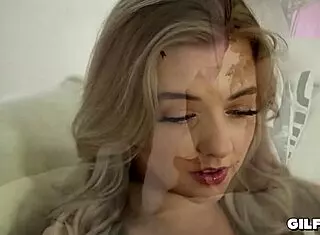 Lesbian granny and teen Gabie cum with toys! 😏