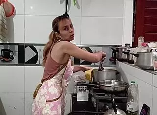 wow, teacher lets me lick and fuck her wet pussy!