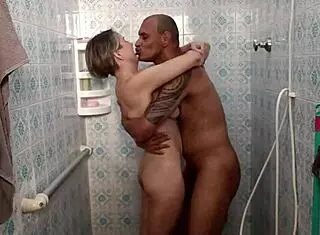 blowjob after shower backstage