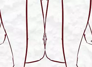 Femsub undergoes pocket watch induction in femdom lesbian scene