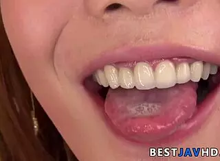 Airi Mashiro Deep Throats Shaft to Cum Splash!