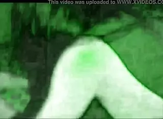 bent over sexy slut takes monster cock on night vision