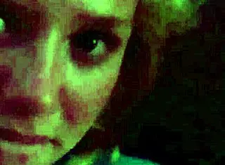 Hot blonde teen masturbates alone at night in homemade video