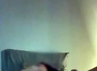 feeling aroused in bed with hairy pussy and saggy natural tits