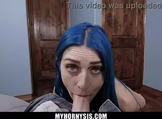 stepsis challenges bro to fuck sibling game with big tits and horny bent over action