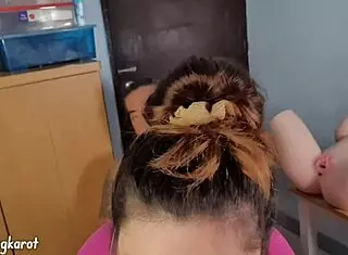 Threesome daddy migz andrea masq and clit play