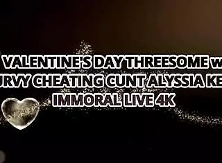 Dean Fucks Alyssia's Cheating Cunt on Valentine's