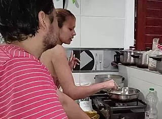 wow, teacher lets me lick and fuck her wet pussy!