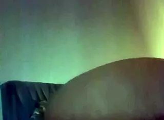 feeling aroused in bed with hairy pussy and saggy natural tits