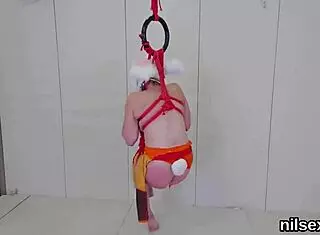 Peculiar sweetie in butt hole asylum