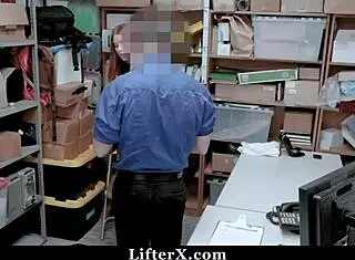 Pepper Hart gets punished in the garage, bent over for domination after stealing clothes.