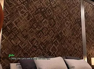 Brunette with big tits dives into erotic game action with Robin and Kira