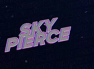 Blonde Super Model Sky Pierce Never Fucked Like This!