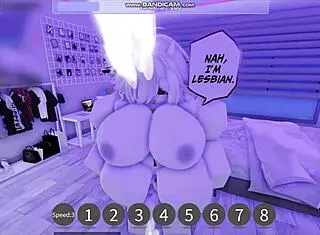 She asked me to fill her with milk in Roblox!