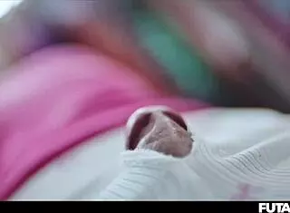 Birthday Girl Wishes to Grow Futa Cock and Fucks Her Best Friend - Shemale Cum on Pussy Trailer