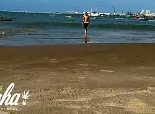 Did You See Sabrina Prezotte On The Beach?