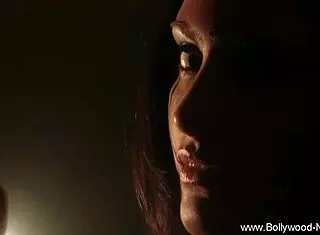 french amateur in leather and satin bends for ass licking