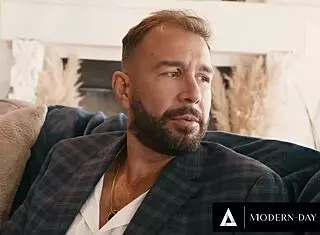 Ember Snow lures therapist for 3-way with husband