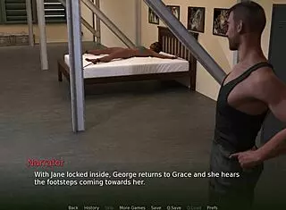 Gardener fucks petite brunette hard without condom