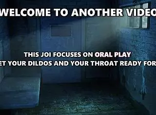 prison guards train your throat with oral femdom and joi