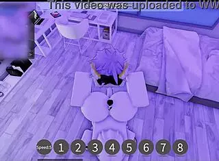 She asked me to fill her with milk in Roblox!