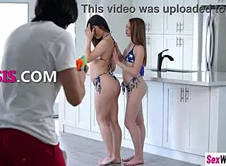 megan marx and myra moans share monster cock in threesome