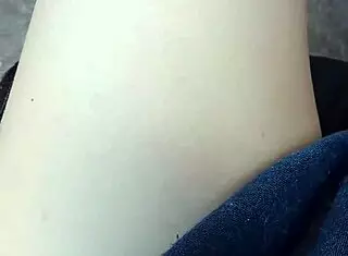 European brunette slut accidentally exposes her breast and pussy in a small oversight