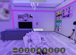 She asked me to fill her with milk in Roblox!