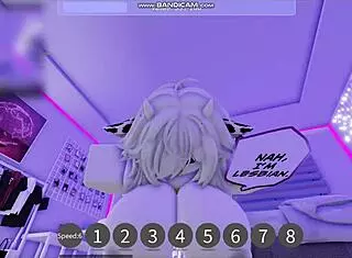 She asked me to fill her with milk in Roblox!