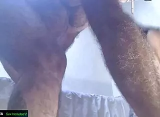 Mature latina cougar eagerly sucks and fucks, swallowing cum in homemade quickie