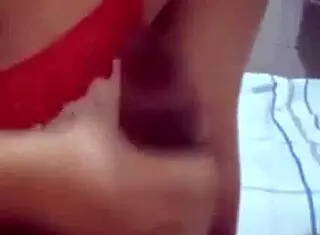 Naughty Latina Wife Confesses While Husband Strokes