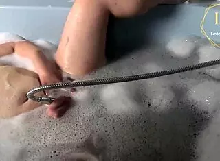 Lexie Grants Teases in Bathroom with Chubby Body and Anal Play