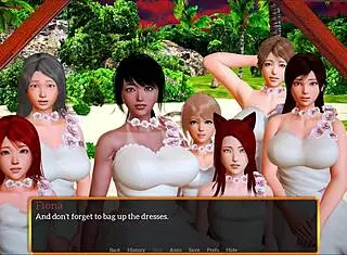 Detailed Scenes from My New Family Game, Episode 576 with Family Interactions