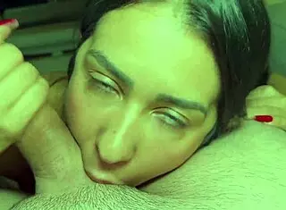 Big Tits Brazilian Amateur Sucks Monster Cock POV